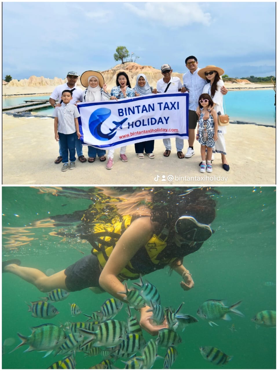 Image PACKAGE TOUR BLUE LAKE & SAND DUNE + SNORKELING 