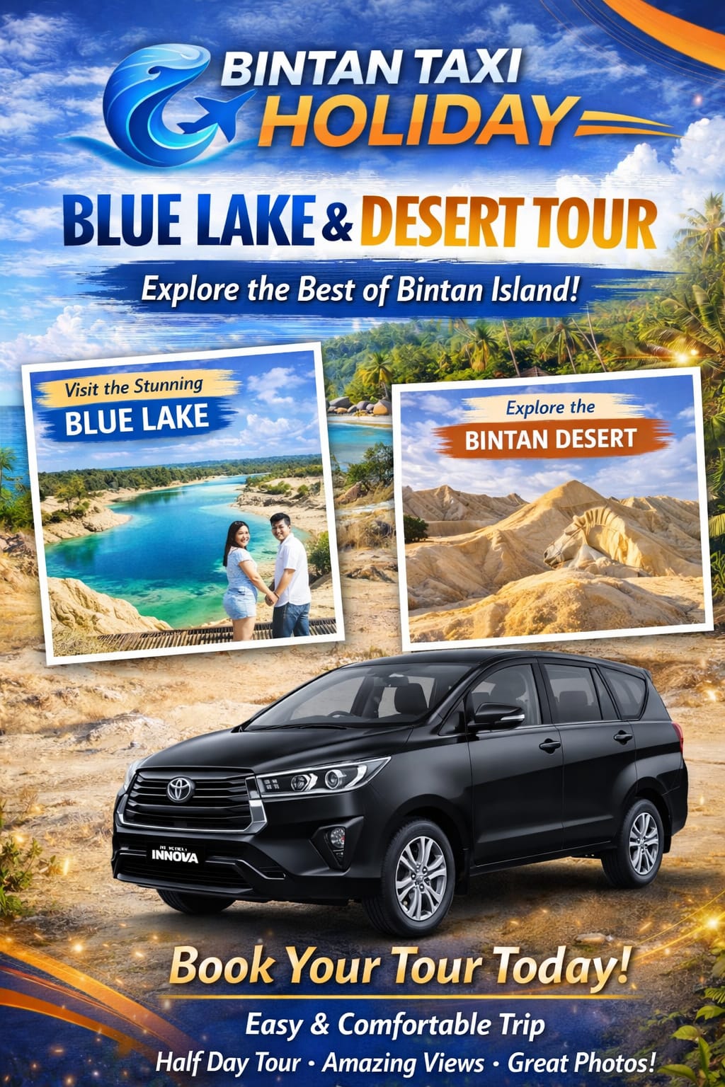 Image  RET S' GO BINTAN ISLAND HAVE CAR RENTAL +DRIVER (TOYOTA INNOVA REBORN)
