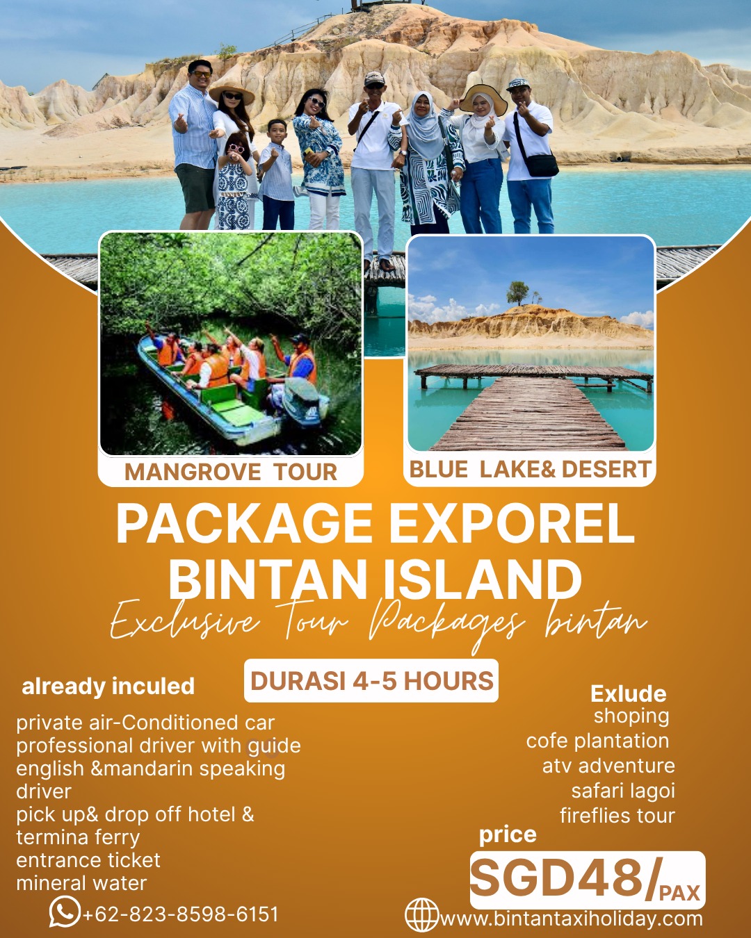 Image  tour package private| blue lake + snorkeling
